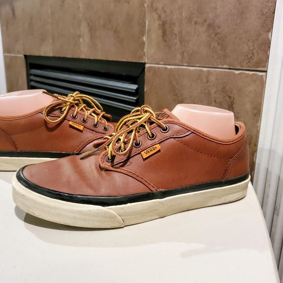 SUPER RARE VINTAGE LEATHER LACE UPS W/ORIG LACES - Picture 3 of 11